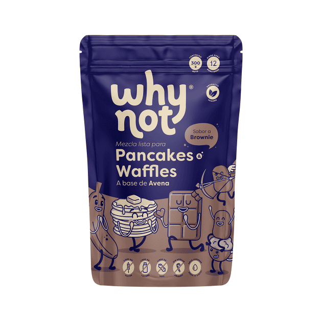 Mezcla Why Not 300 Gr Pancakes Brownie