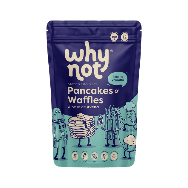 Mezcla Why Not 300 Gr Pancakes Vainilla