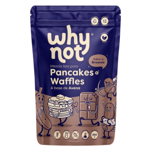 Mezcla Why Not 300 Gr pancakes brownie