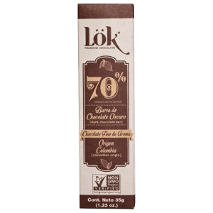 Chocolate LOK 35 Gr 70% cacao