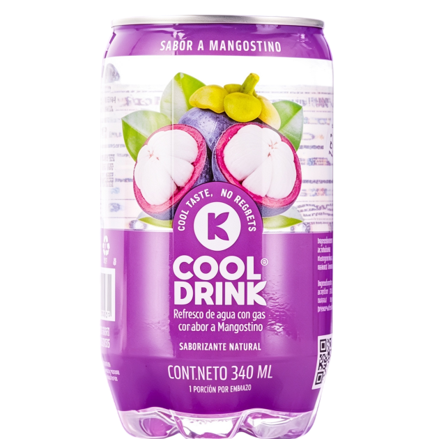 Agua Cool Drinks mangostino 340 ml