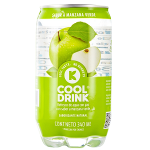 Agua Cool Drinks green apple 340 ml