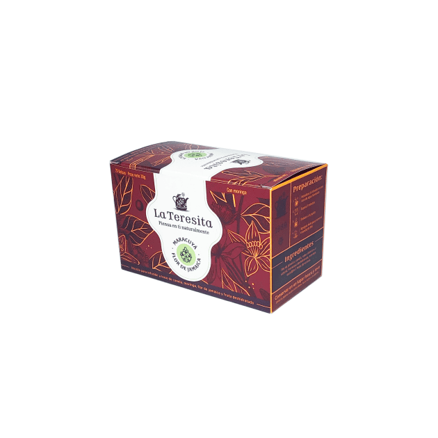 Infusion La Teresita Maracuyá-Flor de Jamaica 30 Gr 20bls