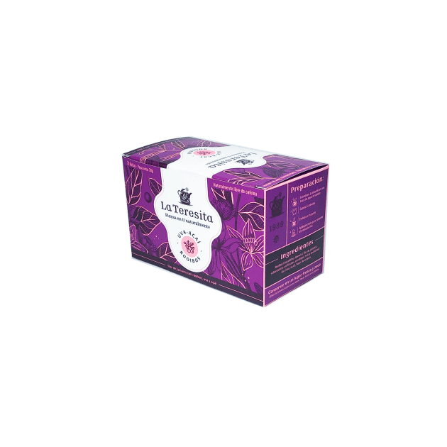 Infusion La Teresita Uva Rooibos Acaí 30 Gr 20bls