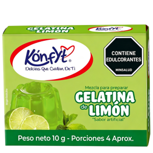 Gelatina limón Konfyt 10 Gr