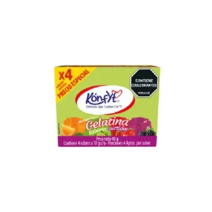 Gelatina pague 3 lleve 4 sin azúcar Konfyt 40 Gr