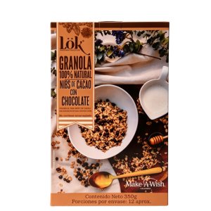 Granola con Nibs de Cacao 350 Gr