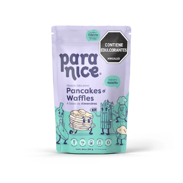 Mezcla Waffle Almendra Vainilla 285Gr