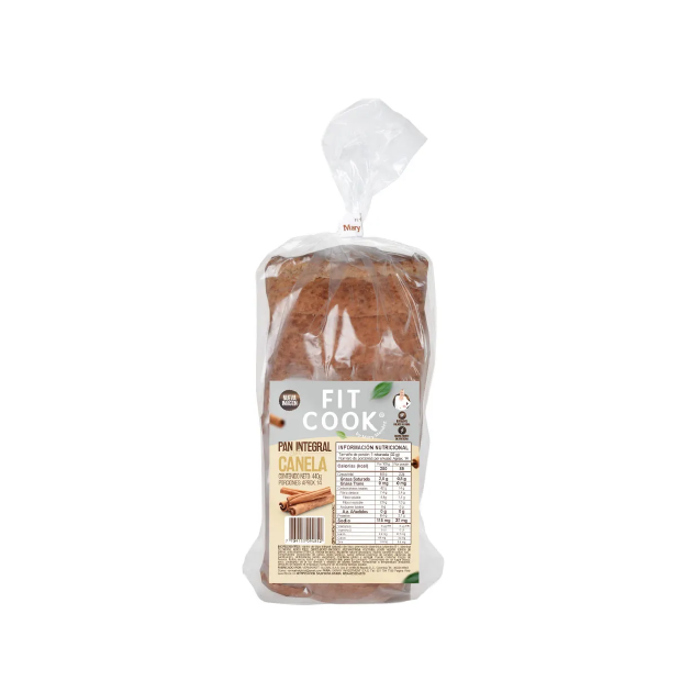 PanMaryMendezFitCookIntegralCanela430Gr