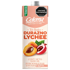 Te Rojo Durazno Lychee Celema 1000 ml