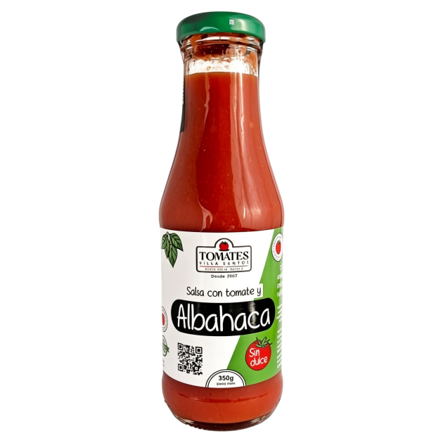 Salsa con Albahaca Villa Santos – 350 g
