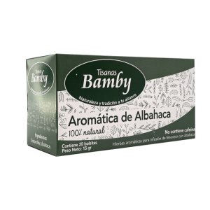 Aromática Bamby Albahaca 20 Bolsas