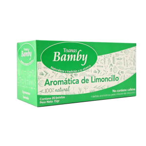 Aromática Bamby Limoncillo 20 Bolsas