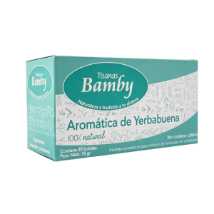 Aromática Bamby Yerbabuena 20 Bolsas