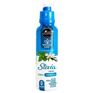 Stevia Líquida Sabor Vainilla Emiga Life 60 ml