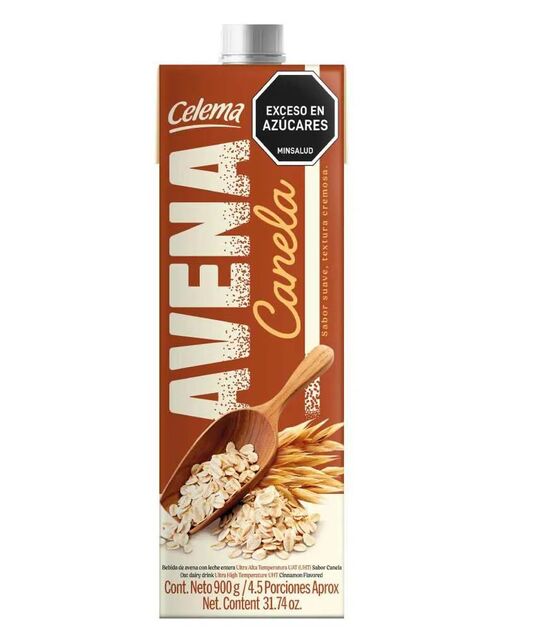 Avena Láctea Celema Canela 900 ml