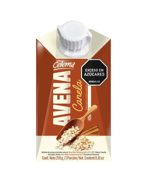 Avena Láctea Celema Canela 250 ml