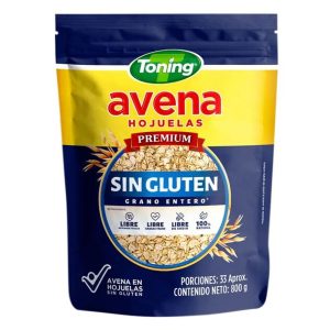 Avena en hojuelas sin gluten Toning 800 gr
