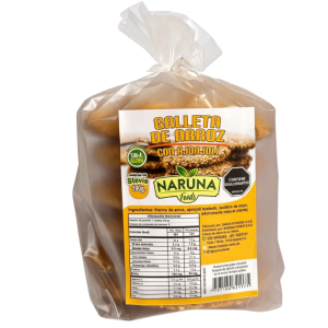 Galleta de Arroz con Ajonjolí Naruna – 190 g