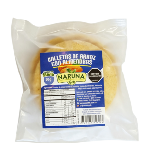 Galleta de Arroz con Almendras Naruna