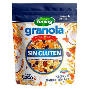 Granola sin gluten Coco 450 gr