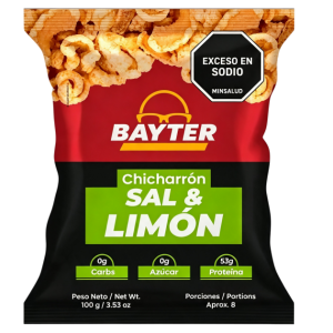 Chicharrones Bayter Sal y Limón