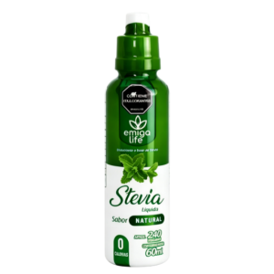 Stevia Líquida Natural Emiga Life 60 ml