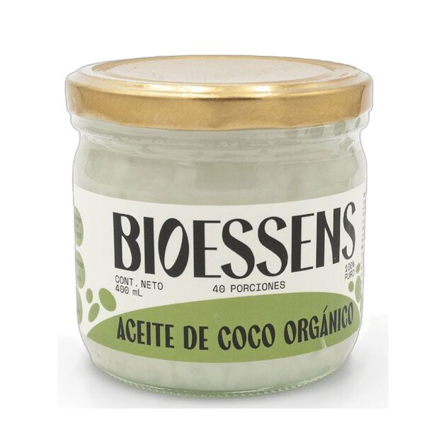 Aceite de Coco Orgánico Bioessens 400 ml