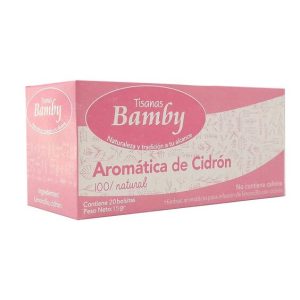 Aromática Bamby Cidrón 20 Bolsas